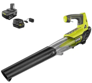 Ryobi One+ Cordless Battery Variable-Speed Jet Fan Leaf Blower