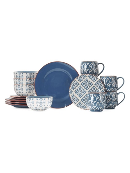 Sevilla 16-Piece Ceramic Dinner Set