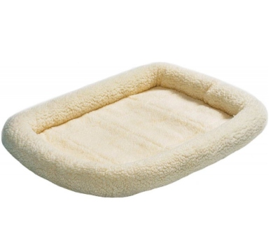 Quiet Time Natural Fleece Pet Bed