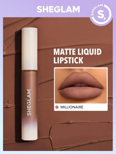 SHEGLAM Matte Allure Liquid Lipstick-Millionaire $4.99