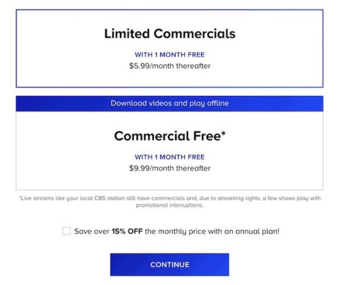 Limited Commercials