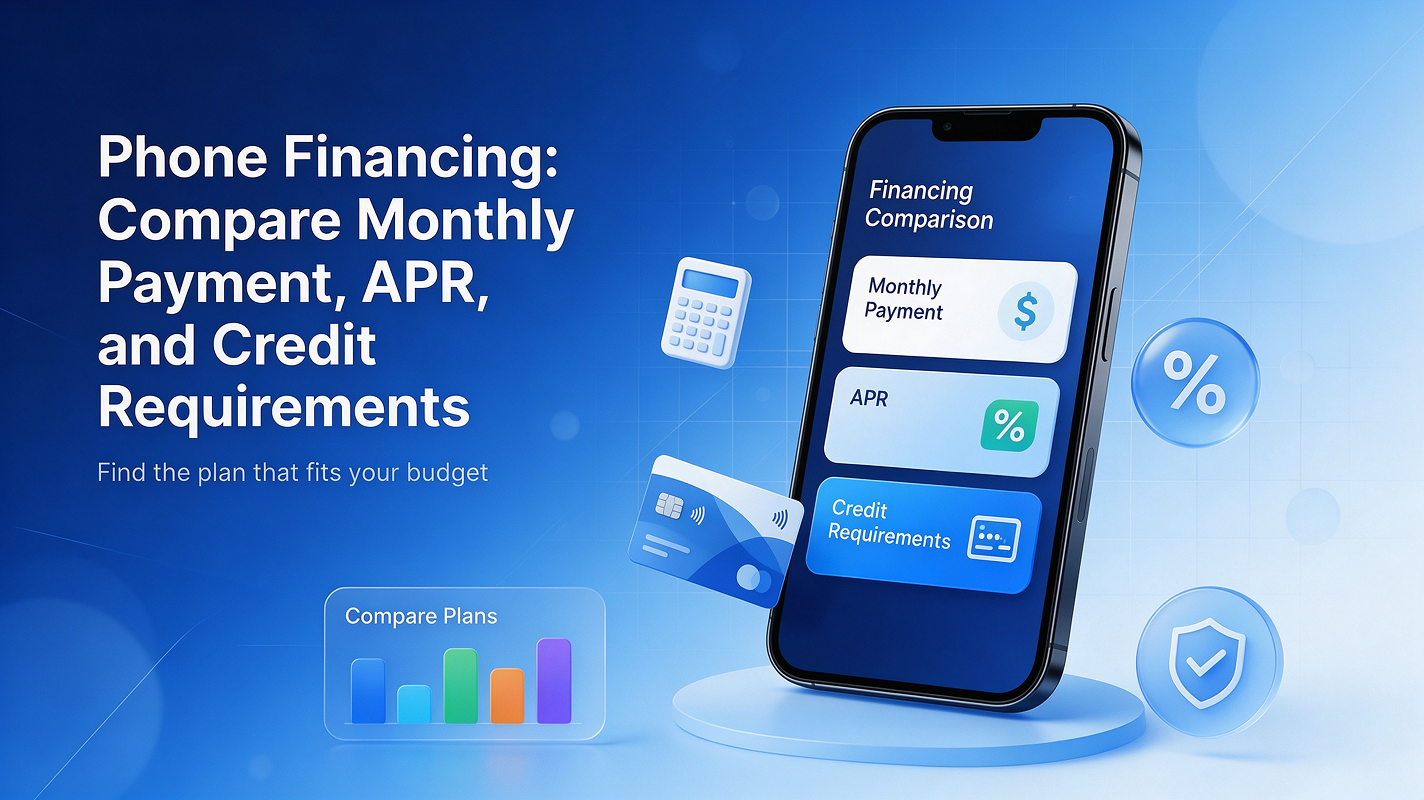 Phone Financing: Compare Monthly Payment, APR, and Credit Requirements
