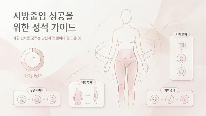 지방흡입 성공을 위한 정석 가이드 체형 변화를 꿈꾸는 당신이 꼭 알아야 할 모든 것
