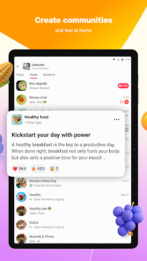 Online chat, calls - Gem Space screenshot
