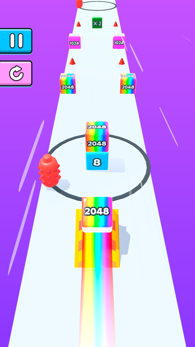 Jelly Run 2048 screenshot