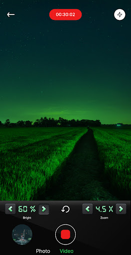Night Camera Mode: Video Photo screenshot