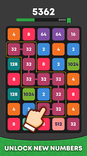 Number Match: 2048 Puzzle screenshot