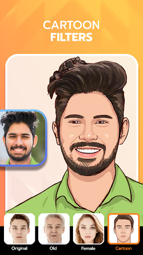 FaceLab Face Editor App, Aging screenshot