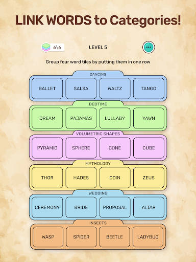 Connect Word: Association Game screenshot