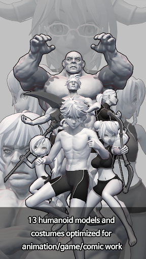 Easy Pose - 3D pose making app screenshot