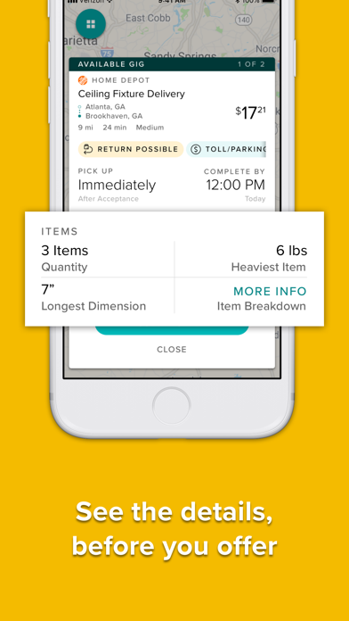 Roadie Driver screenshot