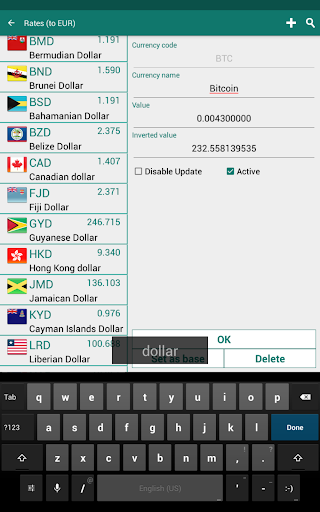 Currency Converter Plus screenshot