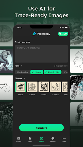 Papercopy - Tracer screenshot