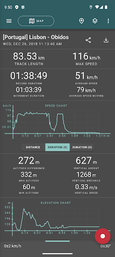 Geo Tracker - GPS tracker screenshot