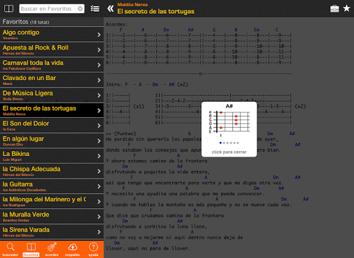 Latin Chords (LaCuerda PRO) screenshot