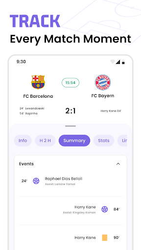 Soccer Live Scores: SnapGoal screenshot