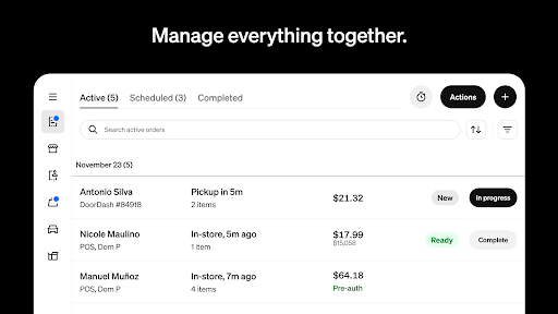 Square Point of Sale: Payment screenshot