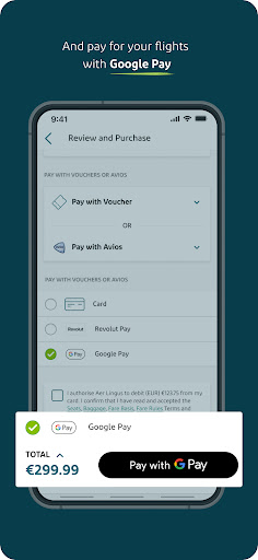 Aer Lingus App screenshot