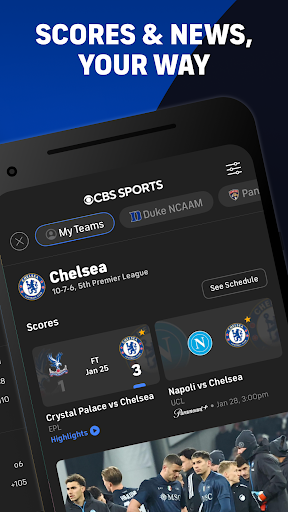 CBS Sports App: Scores & News screenshot