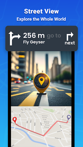 GPS Map Driving Directions screenshot