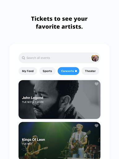 TickPick - Live Event Tickets screenshot