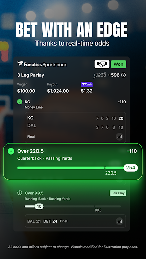 Fanatics Sportsbook & Casino screenshot