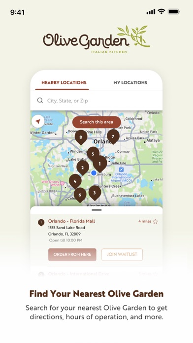 Olive Garden Italian Kitchen screenshot