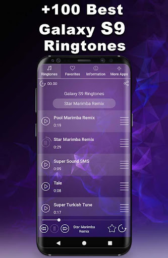 Galaxy S9 Plus Ringtones screenshot