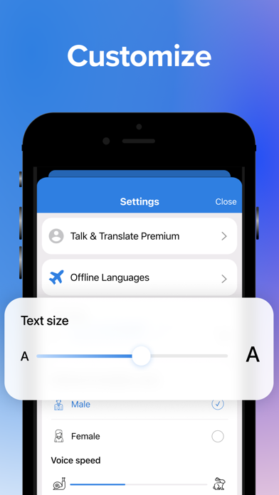Talk & Translate - Translator screenshot