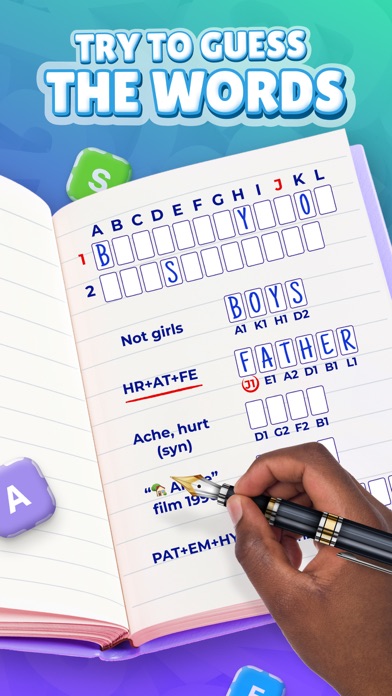 Acrostics－Cross Word Puzzles screenshot