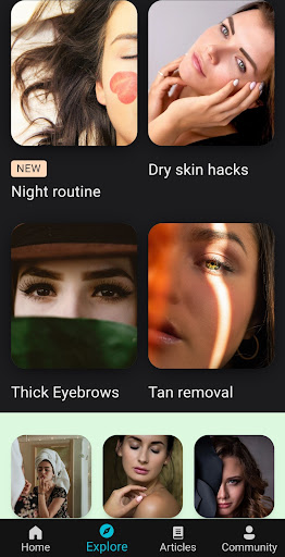 Skincare and Face Care Routine screenshot