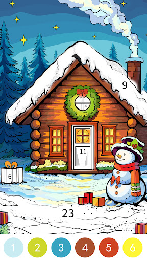 Vivid Color Paint By Number screenshot