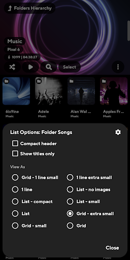 Poweramp: Music Player (Trial) screenshot