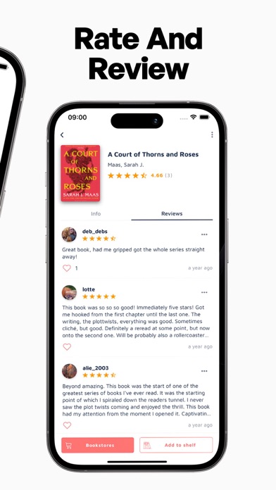 Bookshelf-Your virtual library screenshot