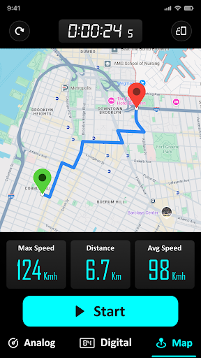 GPS Speedometer - Odometer App screenshot