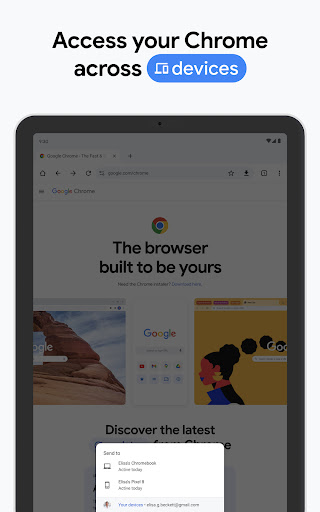 Chrome Beta screenshot