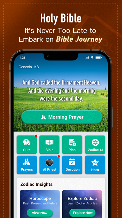Bible Daily, KJV Bible + Audio screenshot