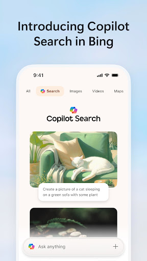 Microsoft Bing Search screenshot