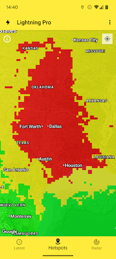 My Lightning Tracker & Alerts screenshot