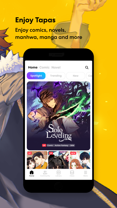 Tapas – Comics and Novels screenshot