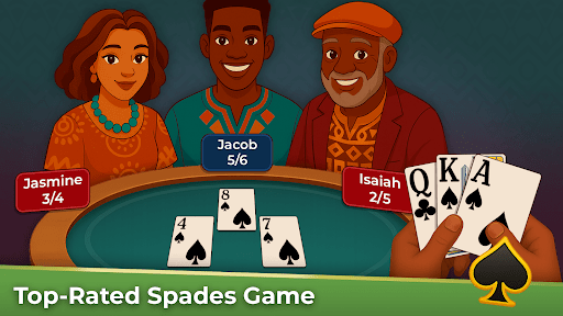 Spades Pop - Classic Card Game screenshot