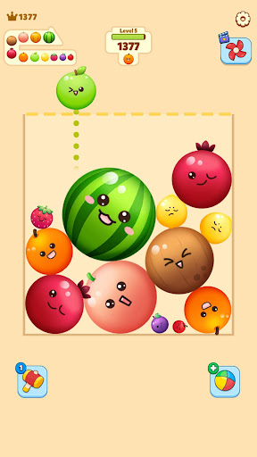 Fruit Merge-Juicy Melon Puzzle screenshot