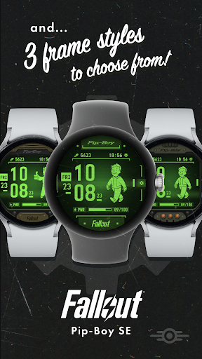 Fallout Pip-Boy SE Watch Face screenshot