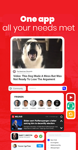 Beloud: News & Free Speech screenshot