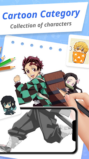 Draw Cartoon - AR Drawing App screenshot