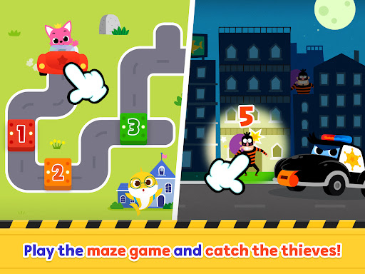 Baby Shark Car Town: Kid Games screenshot