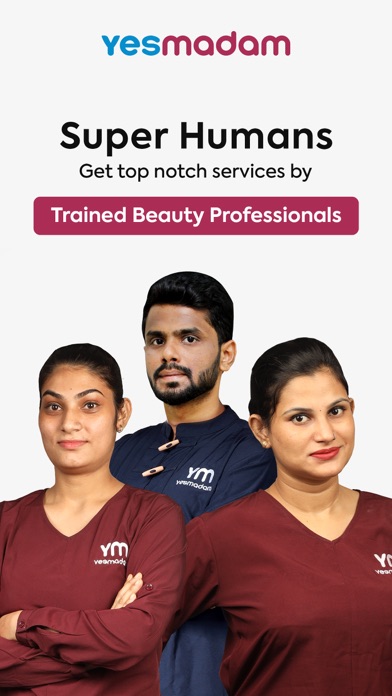 Yes Madam - Salon at Home screenshot