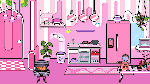 Tizi Town - Pink Home Decor screenshot
