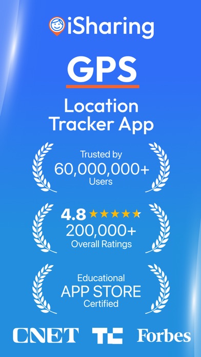 iSharing: GPS Location Tracker screenshot