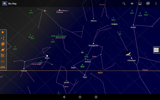 Sky Map screenshot